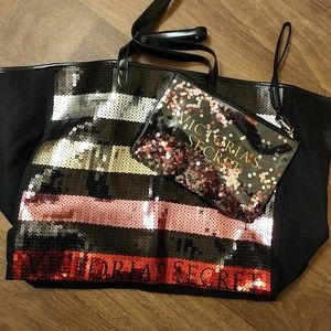 Victoria's secret sequin bags